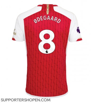 Arsenal Martin Odegaard #8 Hemma Matchtröja 2023-24 Kortärmad